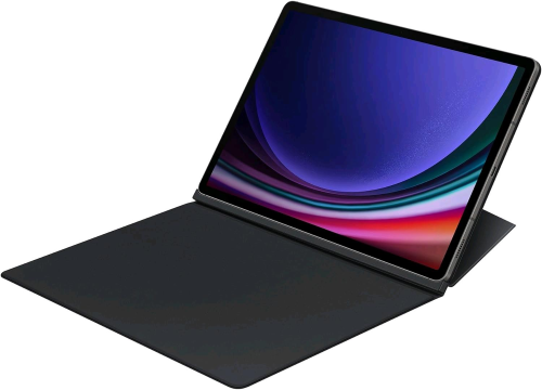 SAMSUNG GALAXY TAB S9+ SMART BOOK COVER CUSTODIA A LIBRO BLACK